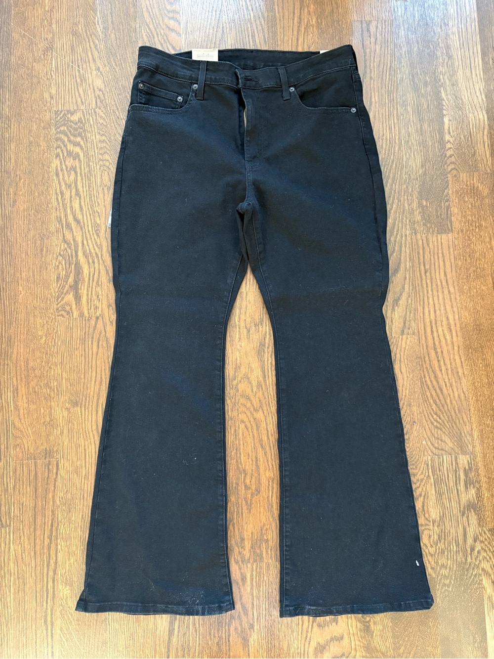 Levi’s 726 Black Women's High Rise Flared Jeans